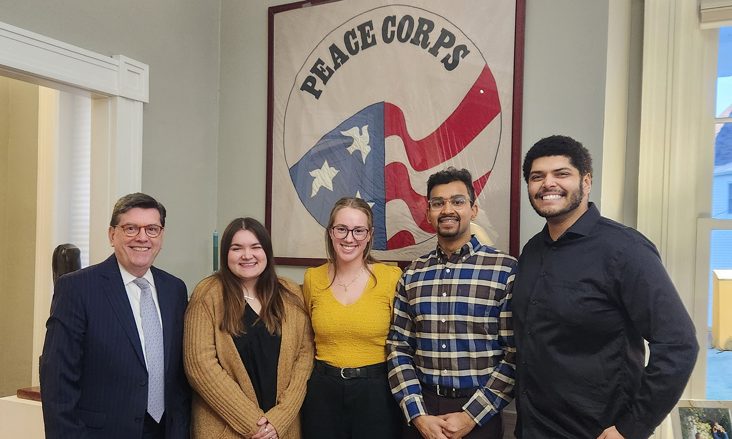 Four Seniors Join Peace Corps